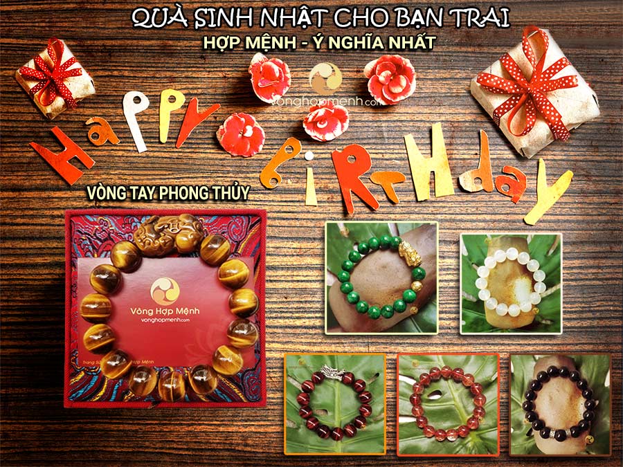 Tặng Quà sinh nhật cho bạn trai Ý NGHĨA bất ngờ cho nam giới